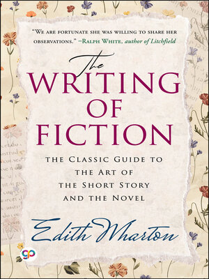 cover image of The Writing of Fiction